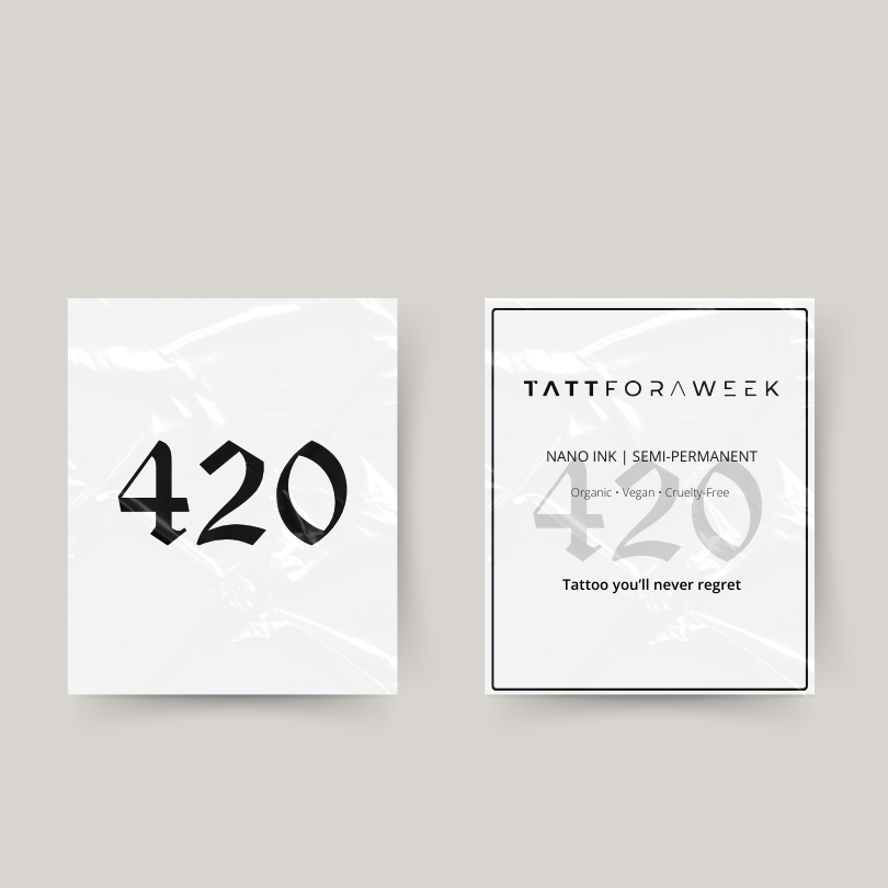 Midlertidig tatovering 420
