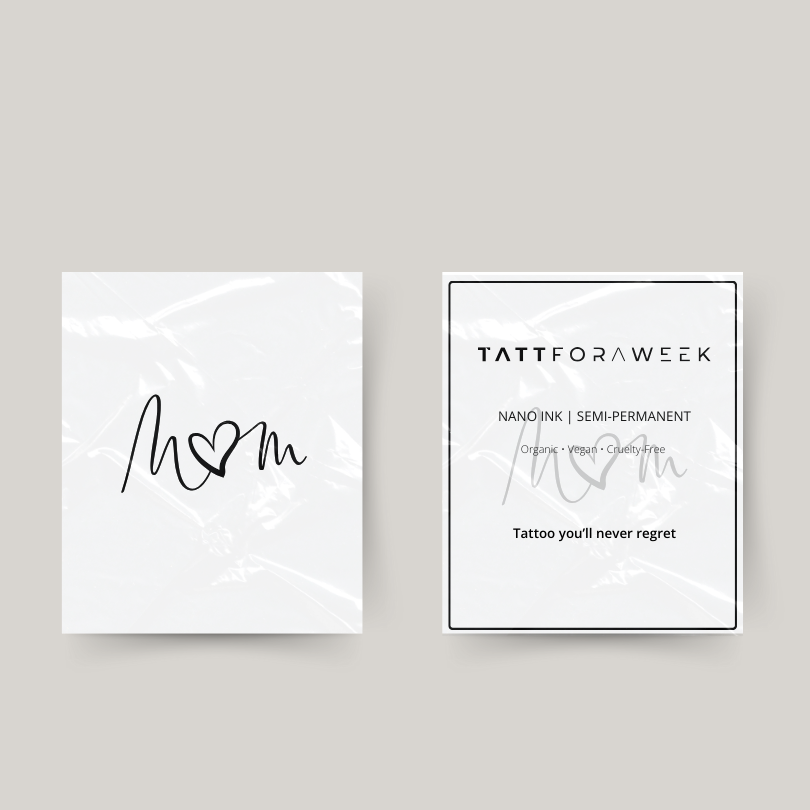 Midlertidig tatovering mama
