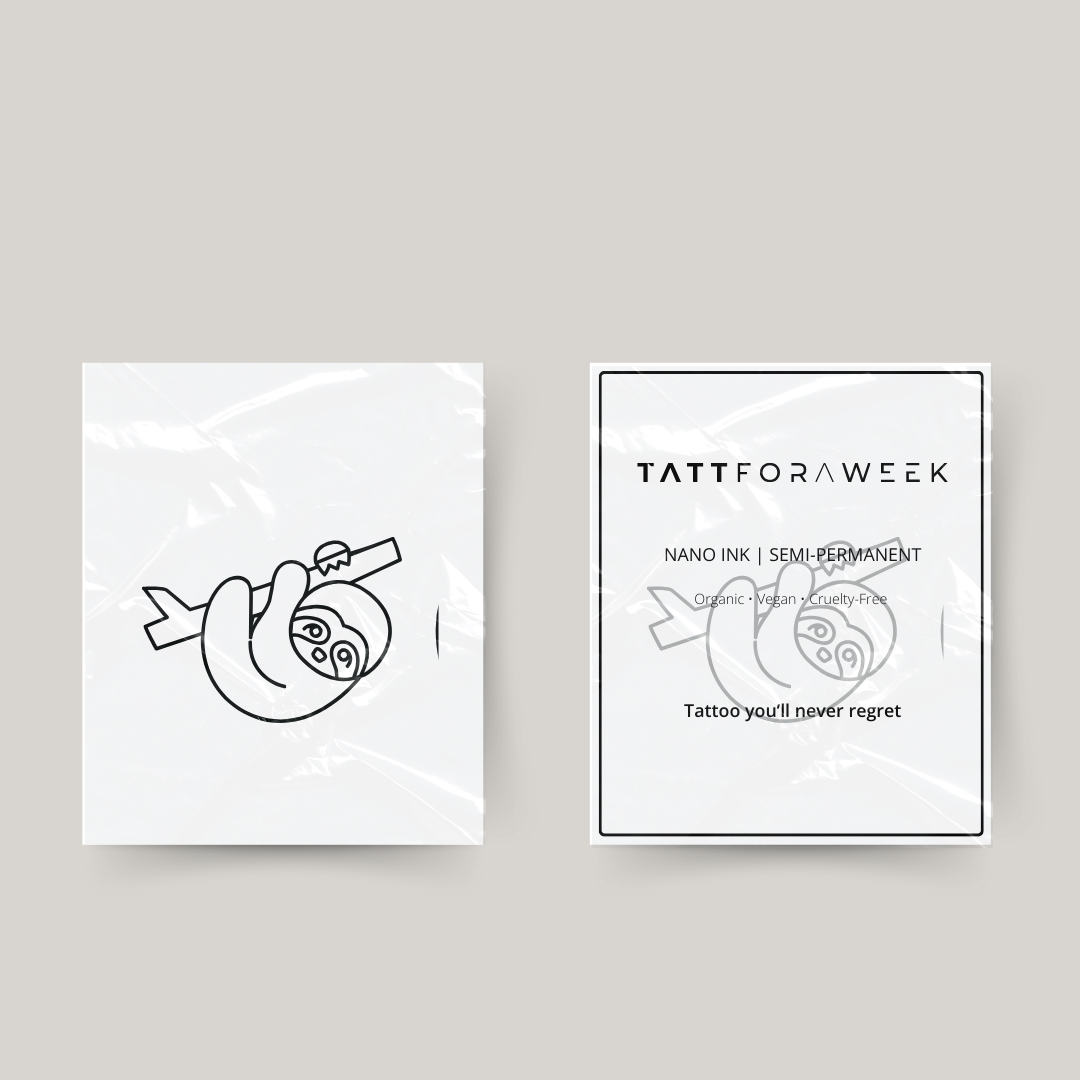 Midlertidig tatovering dovendyr