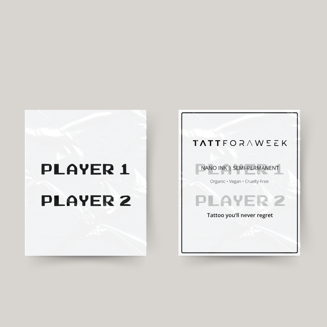 Midlertidige matchende tatoveringer til spillere