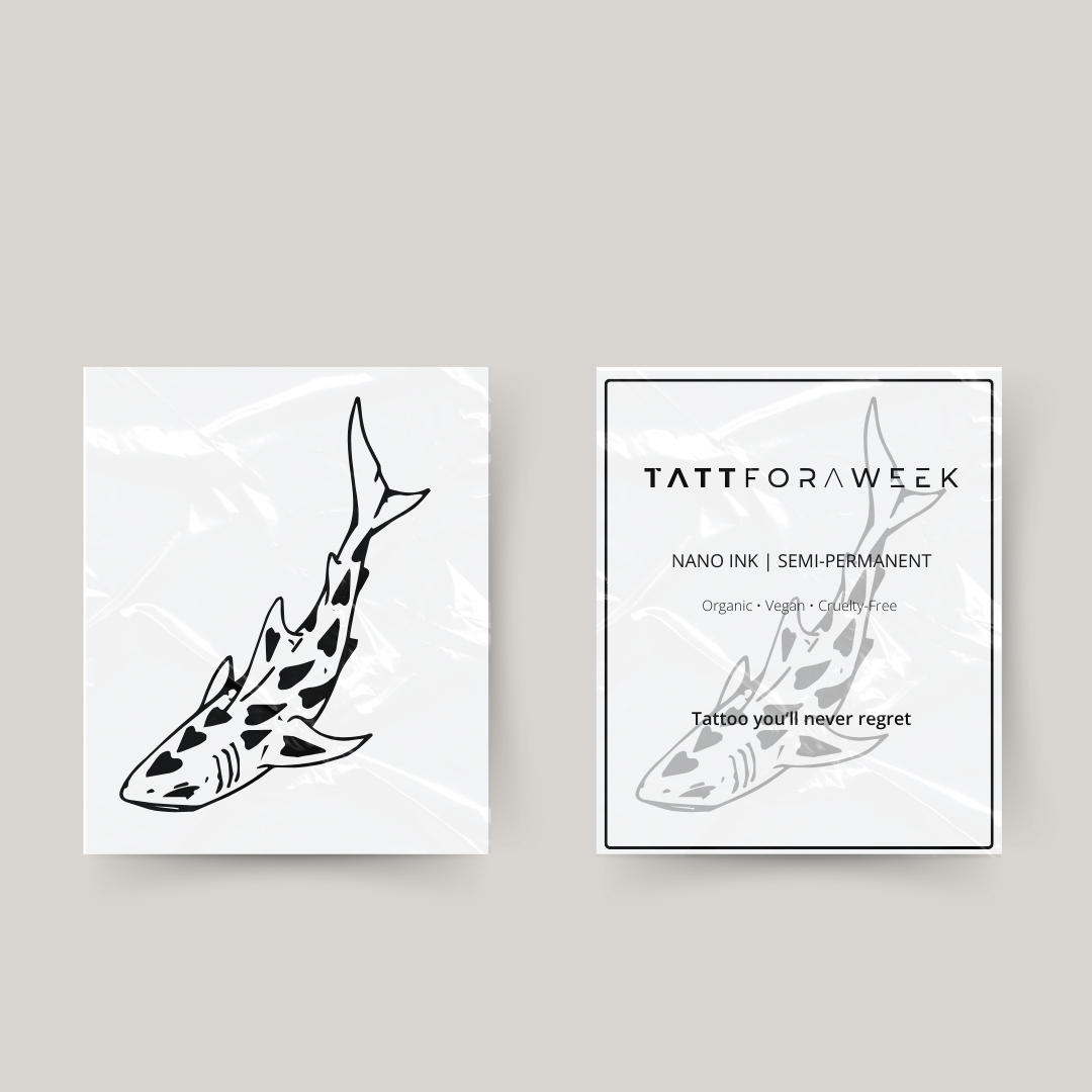 Midlertidig haj tatovering