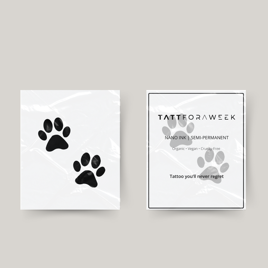 Midlertidige tatoveringshundepoter