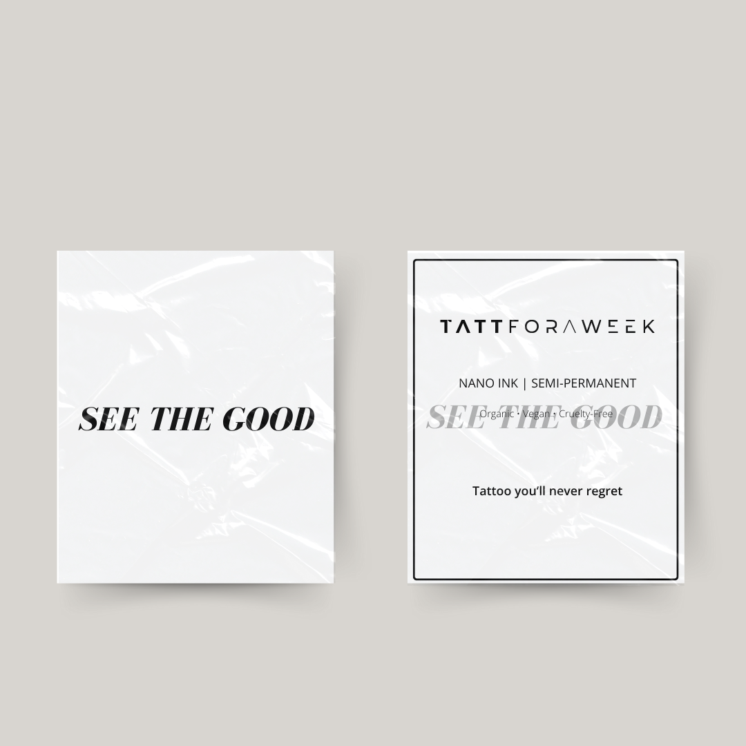 Midlertidig tatovering se det gode