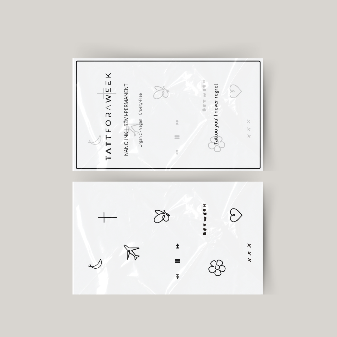 Midlertidig tatoveringspakke nyd livet