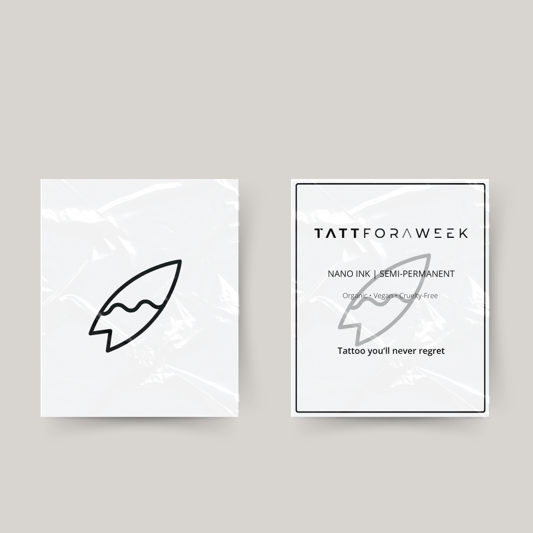 Midlertidig tatovering surfing