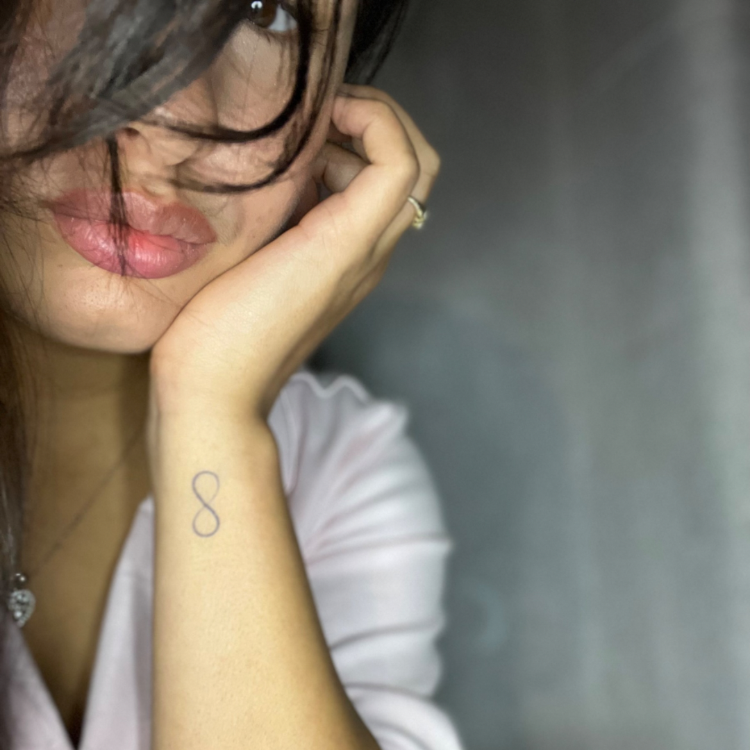 Midlertidig tatovering uendelig