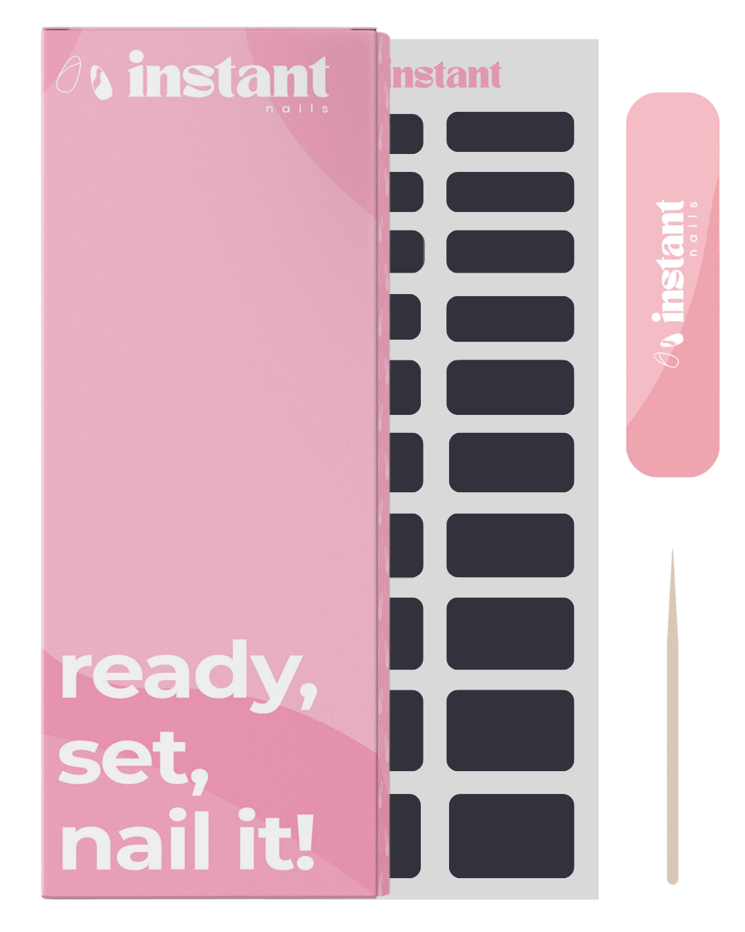 Negleindpakninger midnatsblå