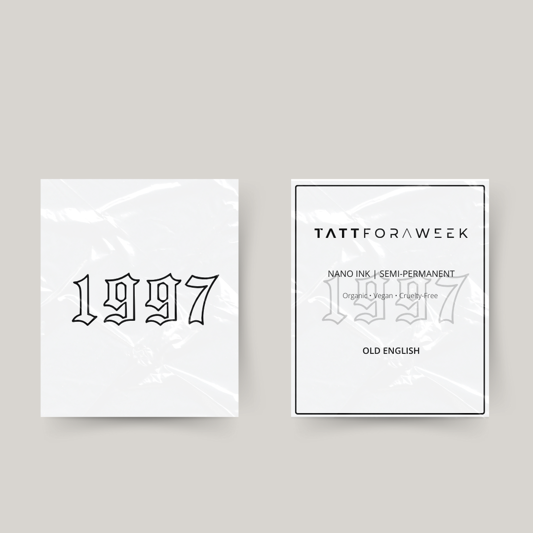 Midlertidig tatovering 1997