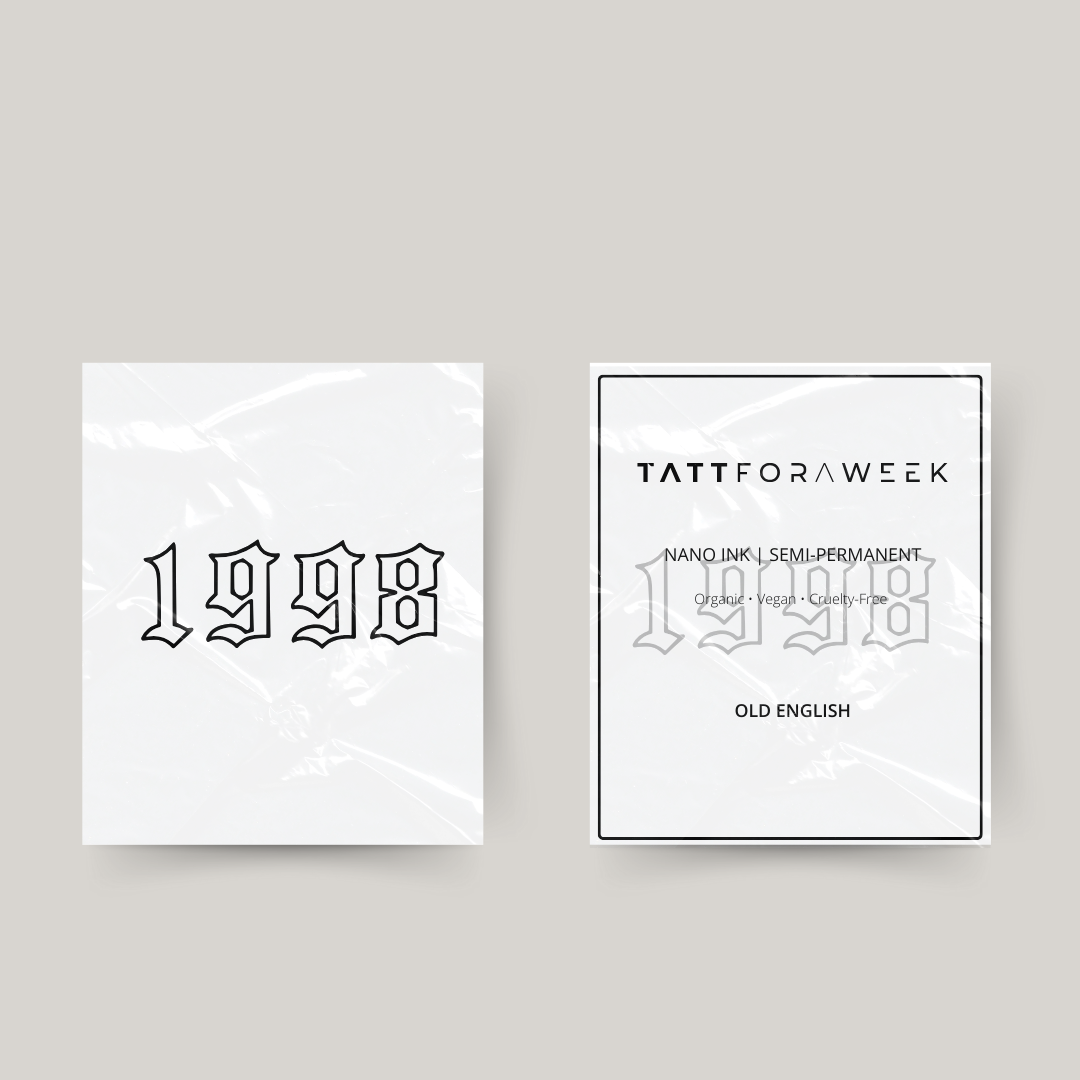 Midlertidig tatovering 1998