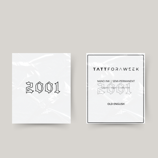 Tijdelijke tattoo 2001