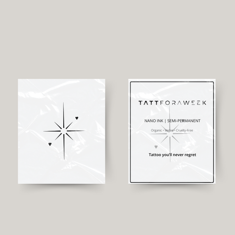 Midlertidig tatovering poolstjerne