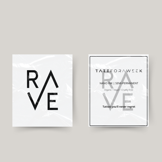 Midlertidig rave-tatovering