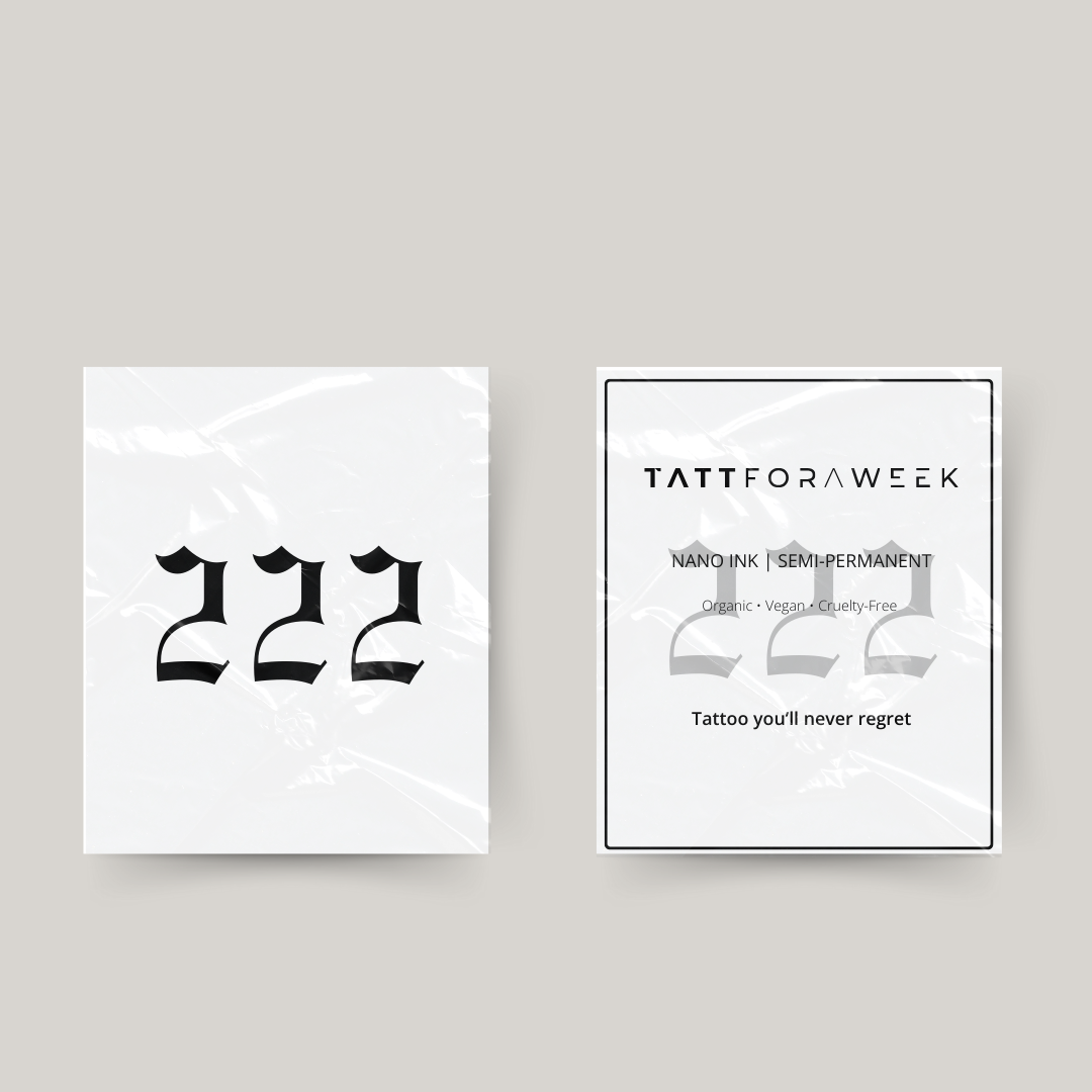 Midlertidig tatovering 222