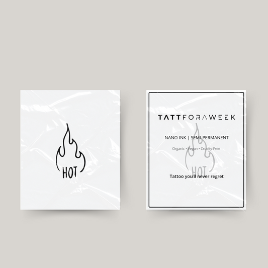 Midlertidig tatovering varm