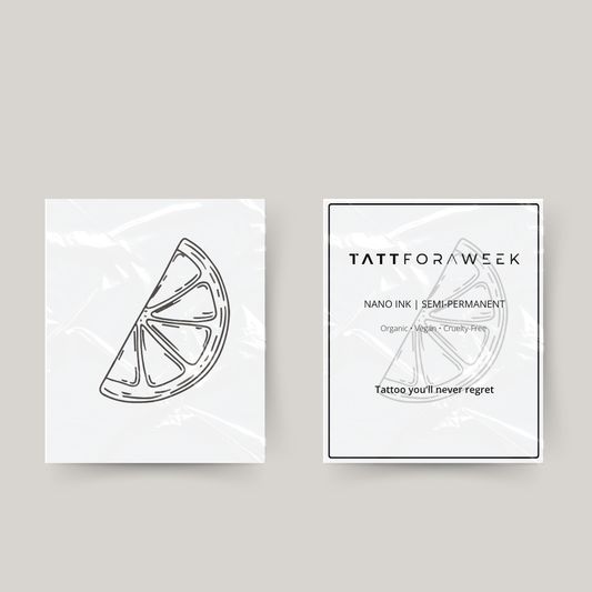 Midlertidig tatovering citron