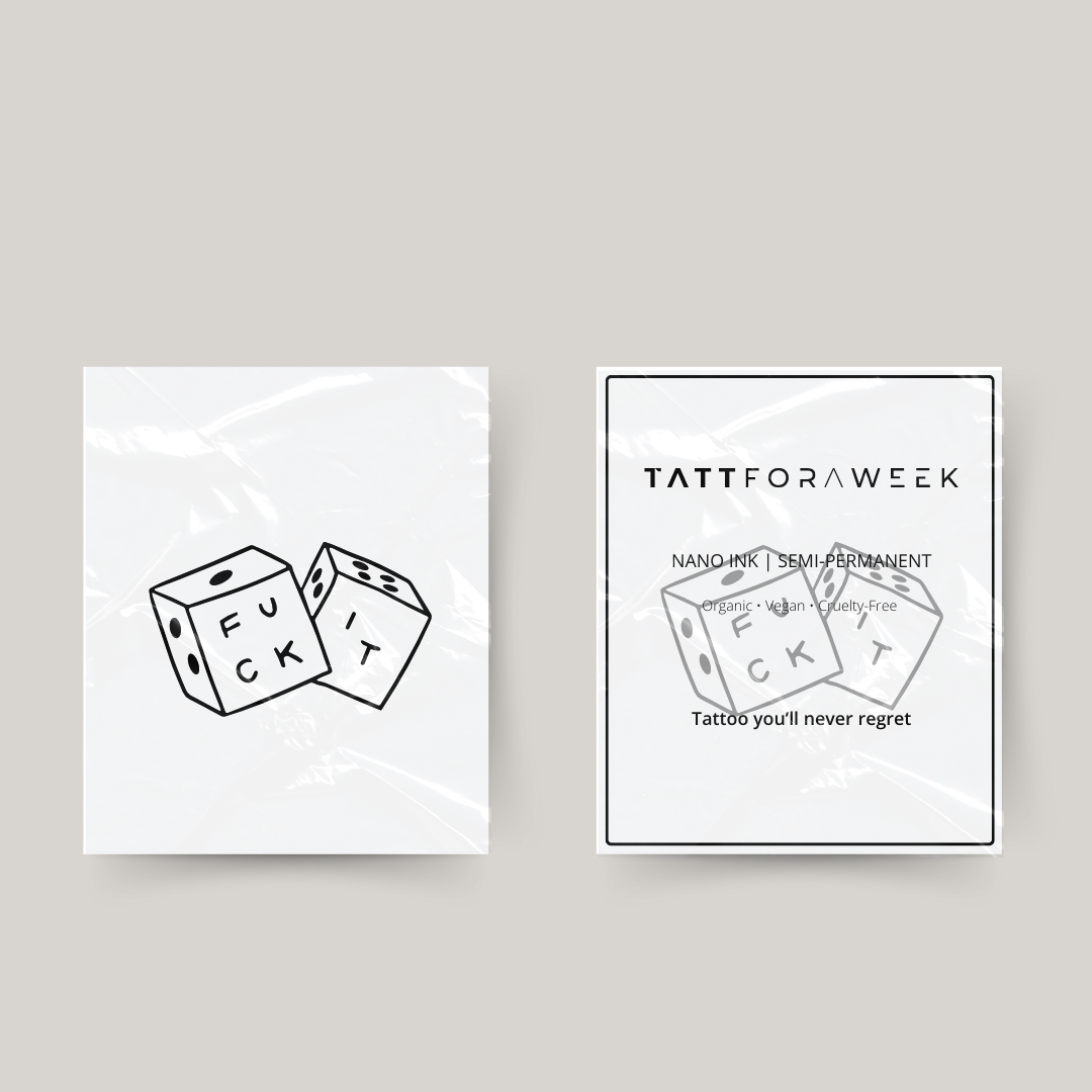 Midlertidige tatoveringsterninger fuck det