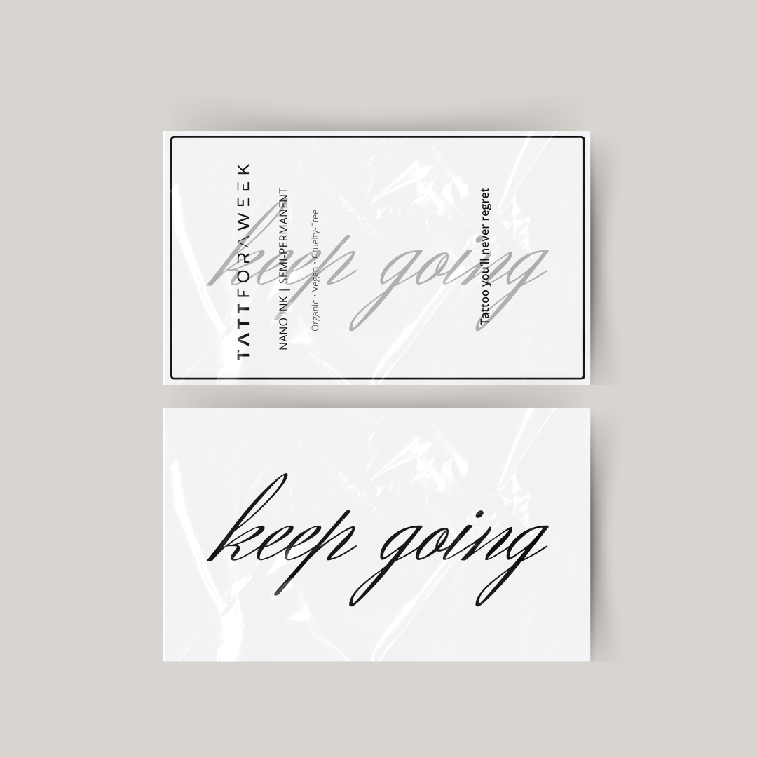 Midlertidig tatovering fortsæt