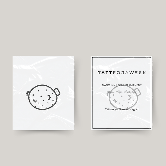 Midlertidig tatovering kuglefisk