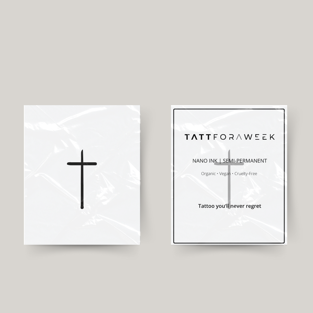 Midlertidig tatoveringskryds