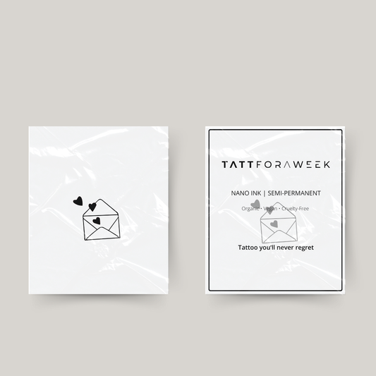 Midlertidig tatovering kærlighed besked