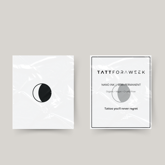 Midlertidig tatovering måne fase IIII