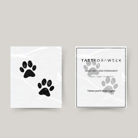 Midlertidige tatoveringshundepoter