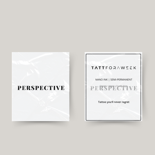 Midlertidig tatoveringsperspektiv