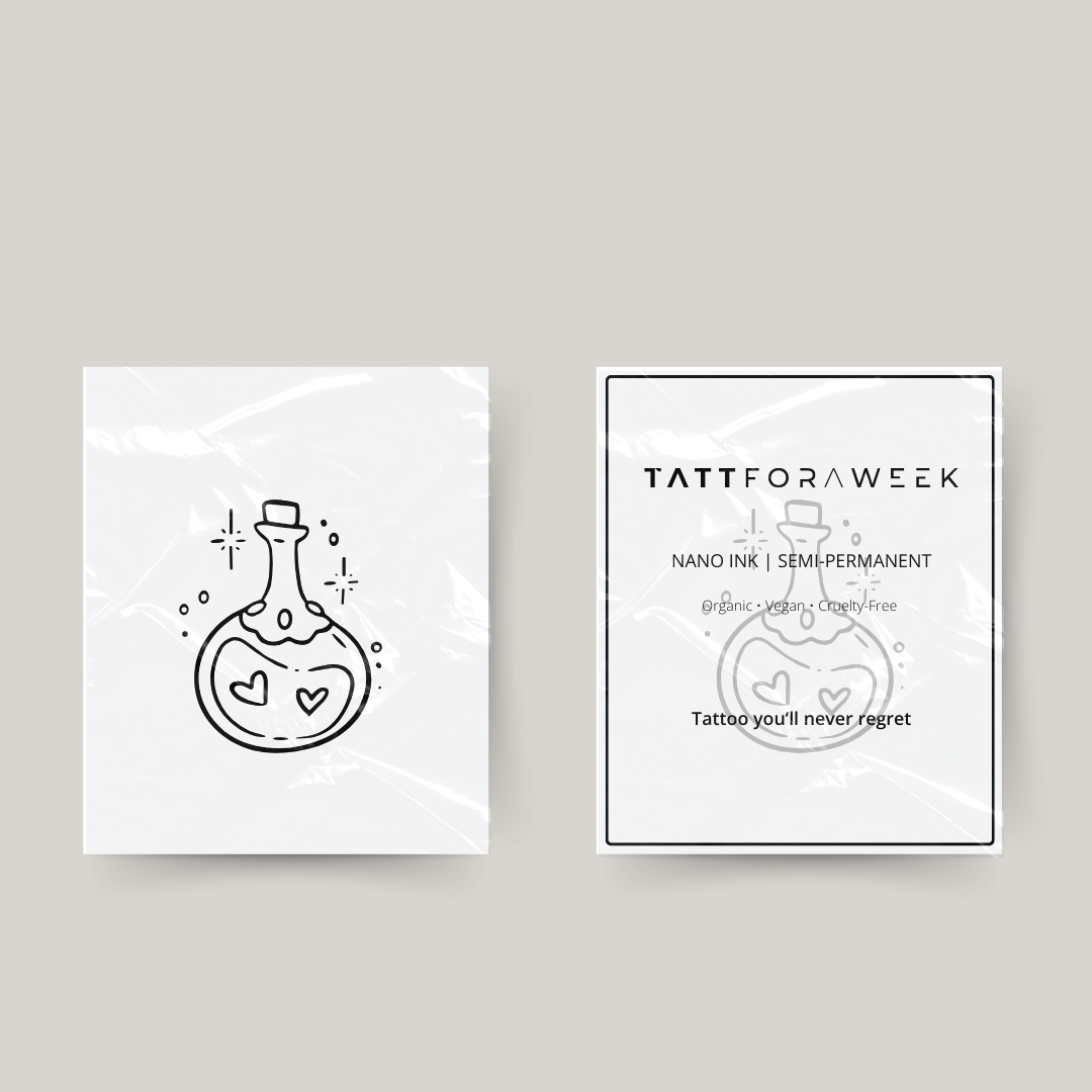 Midlertidig tatoveringsgift af kærlighed