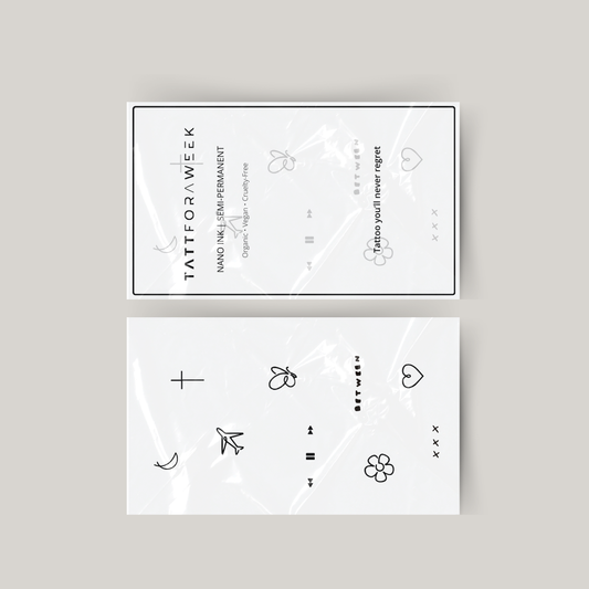 Midlertidig tatoveringspakke nyd livet