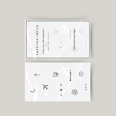 Midlertidig tatoveringspakke nyd livet