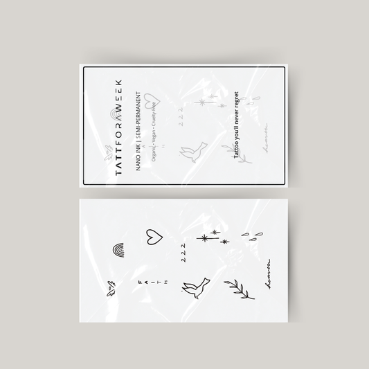 Midlertidig tatoveringspakke himmel