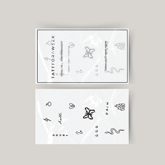 Midlertidig tatoveringspakke helvede