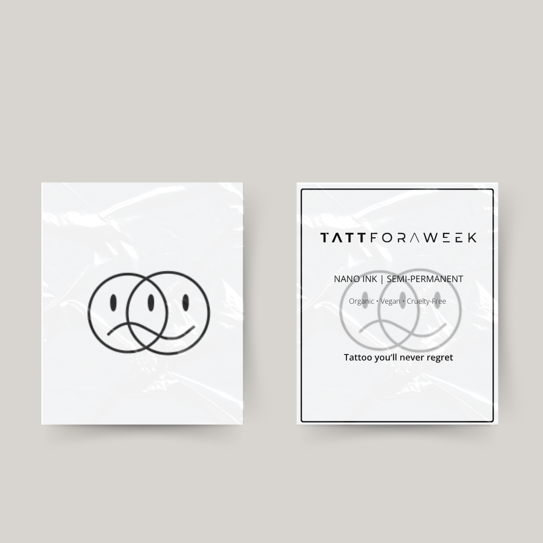 Midlertidige tatoverings-smileys