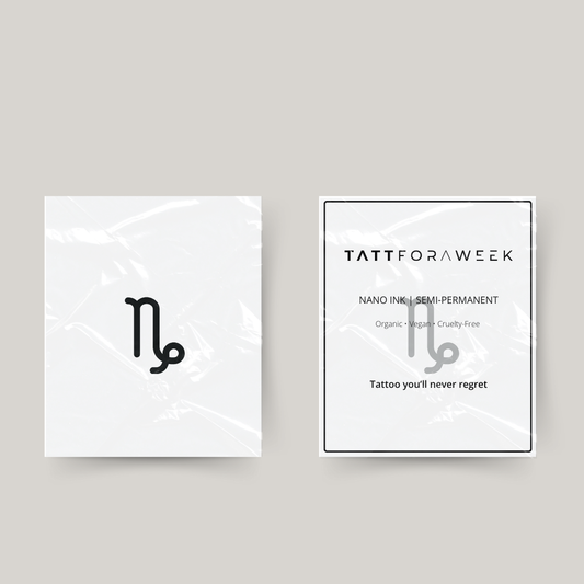 Midlertidig tatovering stjernetegn Stenbukken