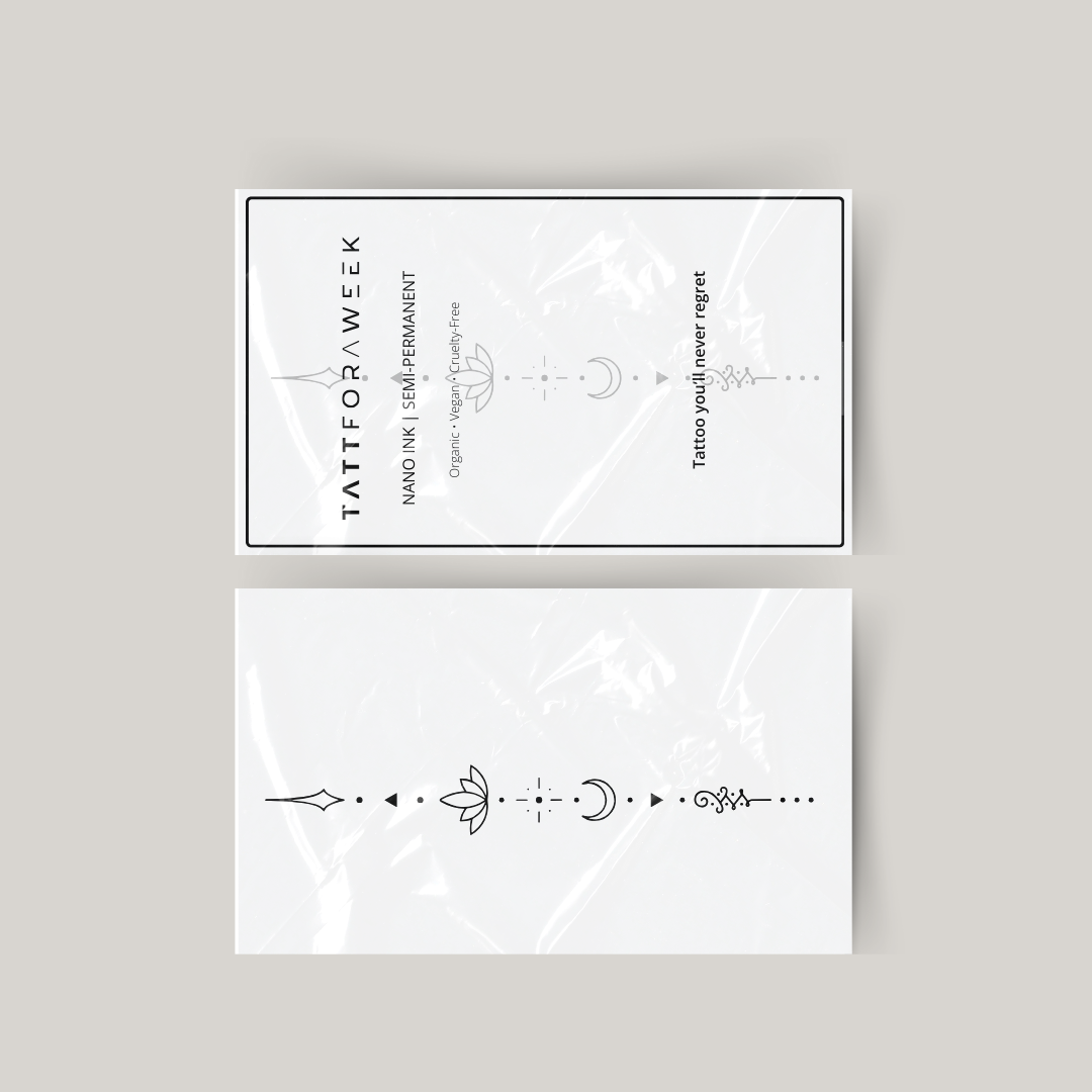 Midlertidig tatovering unalome II