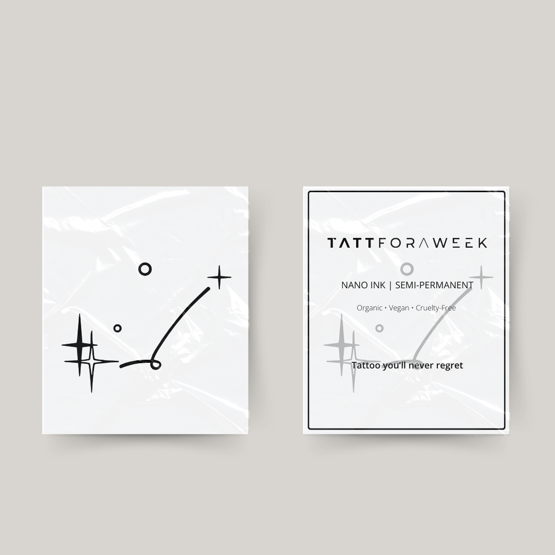 Midlertidige tatovering virgo stjerner