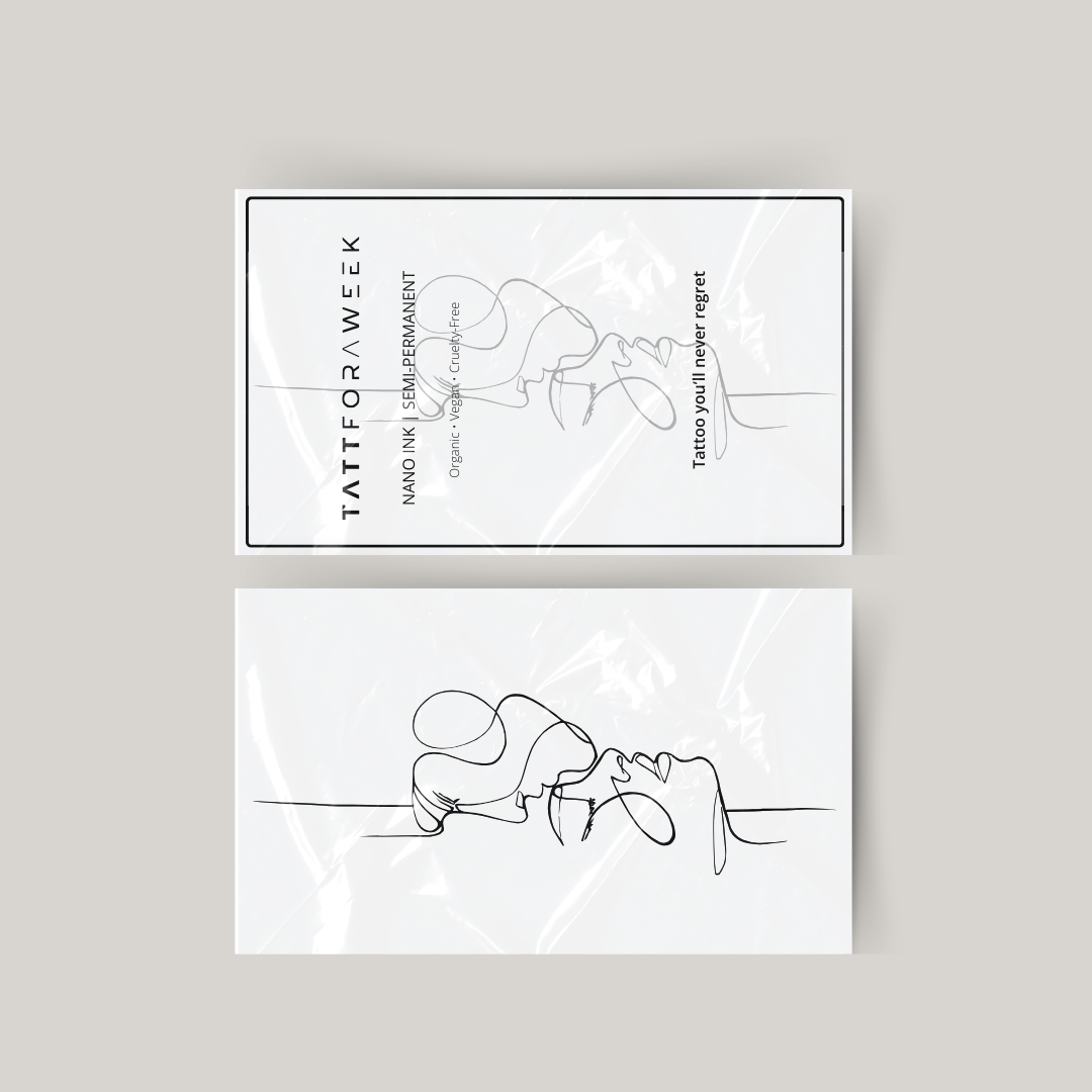 Midlertidig tatovering pande kys