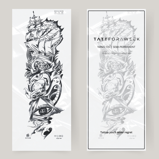 Nep tatoveringsærmet ocean