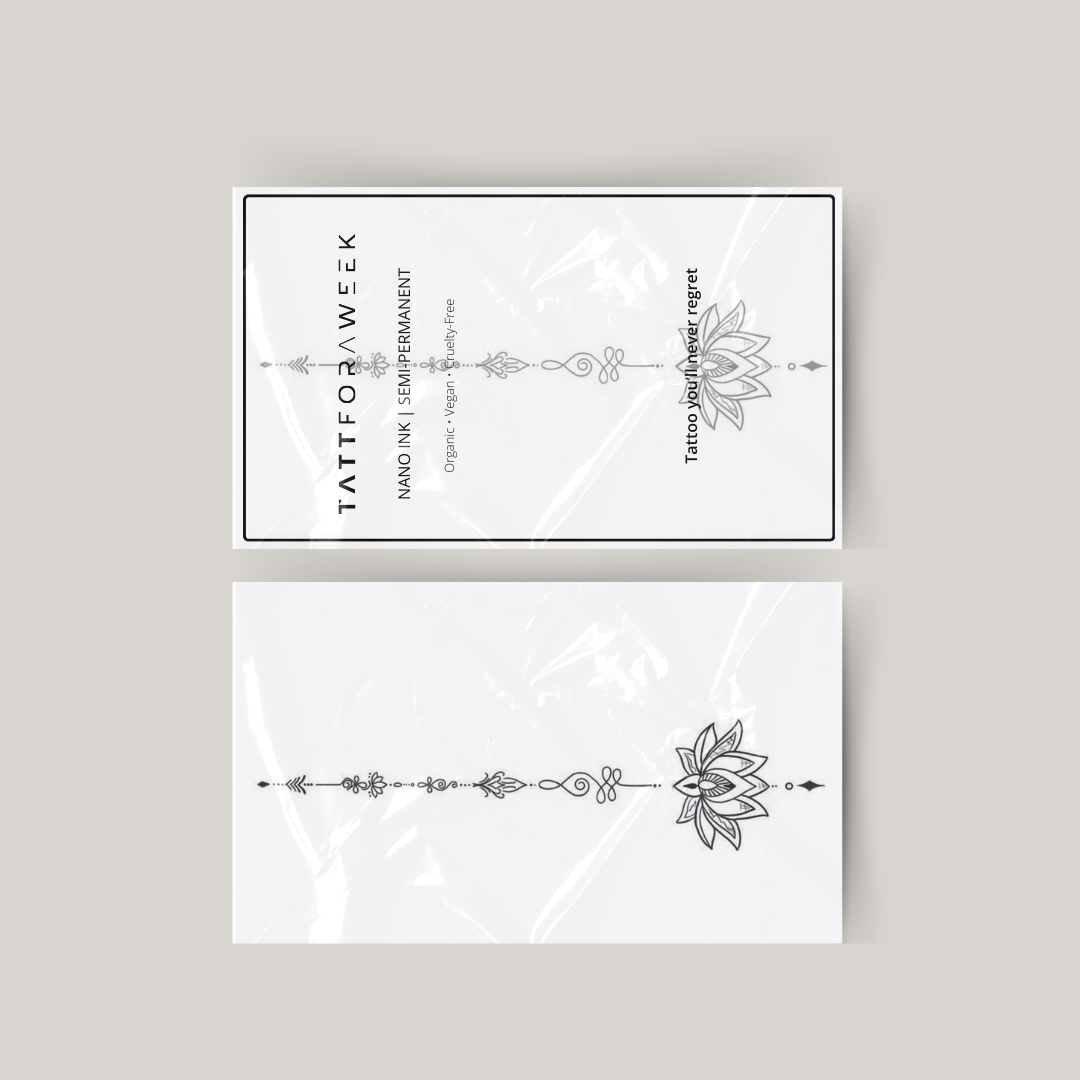 Midlertidig tatovering unalome