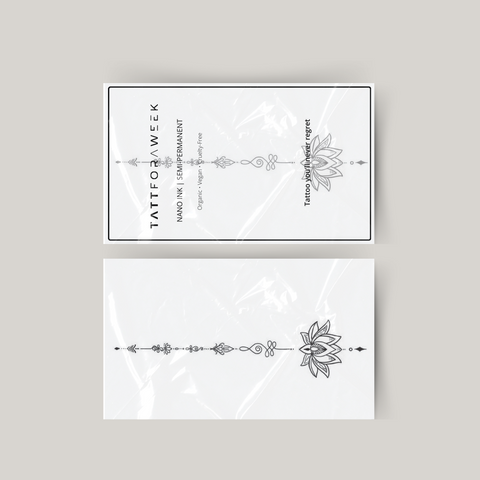 Midlertidig tatovering unalome